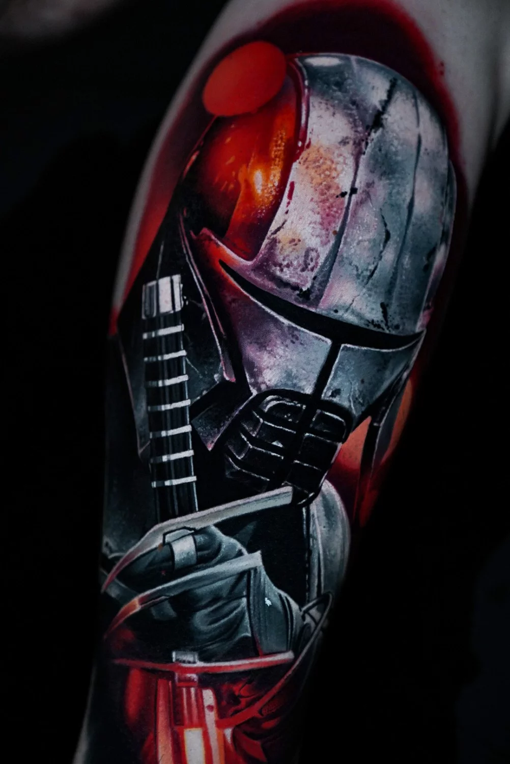 Color Highlight von Skull Tattoo nähe Frankfurt am Main