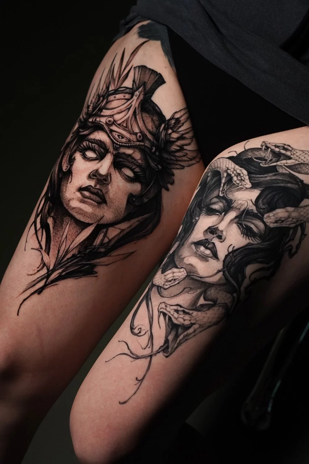 Frauen Highlight von Skull Tattoo nähe Frankfurt am Main
