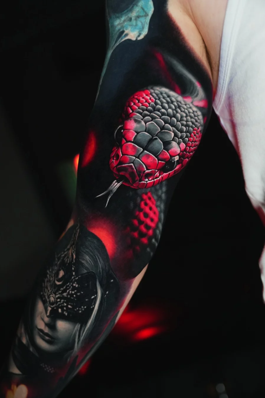 Schlangen Highlight von Skull Tattoo nähe Frankfurt am Main