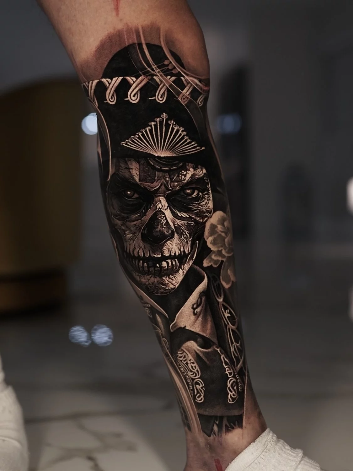Black and Grey Highlight von Skull Tattoo nähe Frankfurt am Main